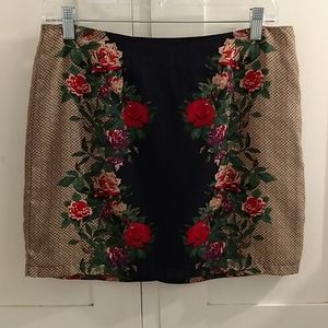 🎀Forever 21 print my no skirt Sz M